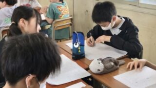 演劇創作活動のようす